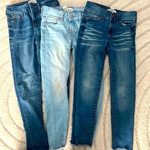 3 pairs kids jeans